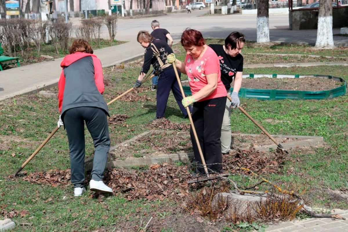 В Белевском районе стартовал месячник чистоты В Белевском районе стартовал месячник чистоты