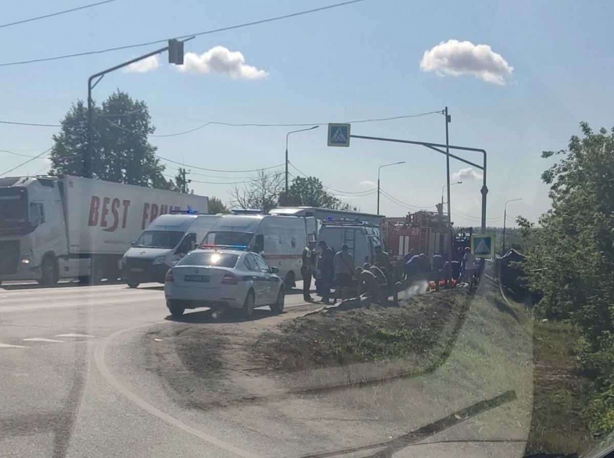 В Тульской области на М-4 произошла серьезная авария