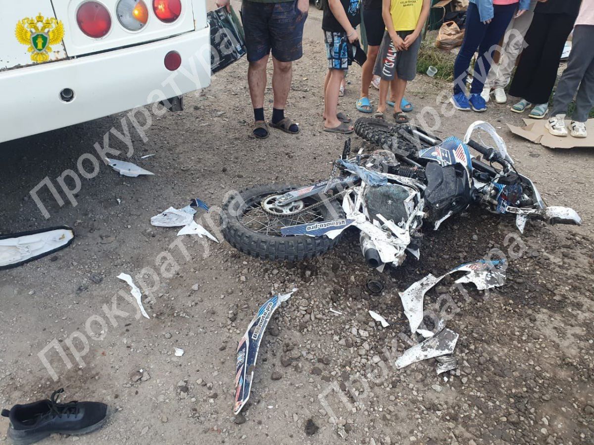 Прокуратура Тульской области начала проверку из-за пострадавшего в ДТП подростка на питбайке Прокуратура Тульской области начала проверку из-за пострадавшего в ДТП подростка на питбайке