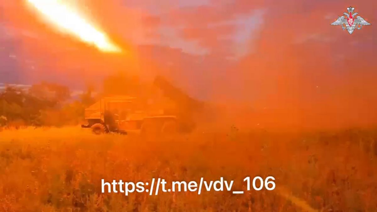 Тульские десантники выявили и поразили скопление сил противника