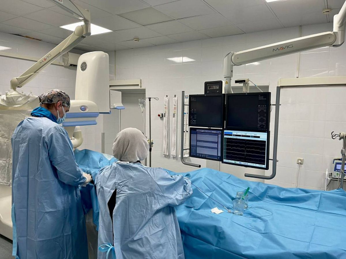 Тульские врачи сосудистого центра провели более 1000 операций за год Тульские врачи сосудистого центра провели более 1000 операций за год