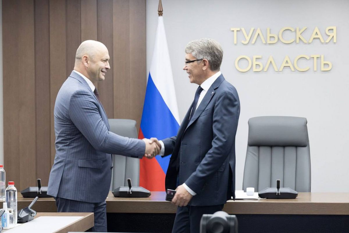 Тульскую область посетил Александр Рогожник Тульскую область посетил Александр Рогожник