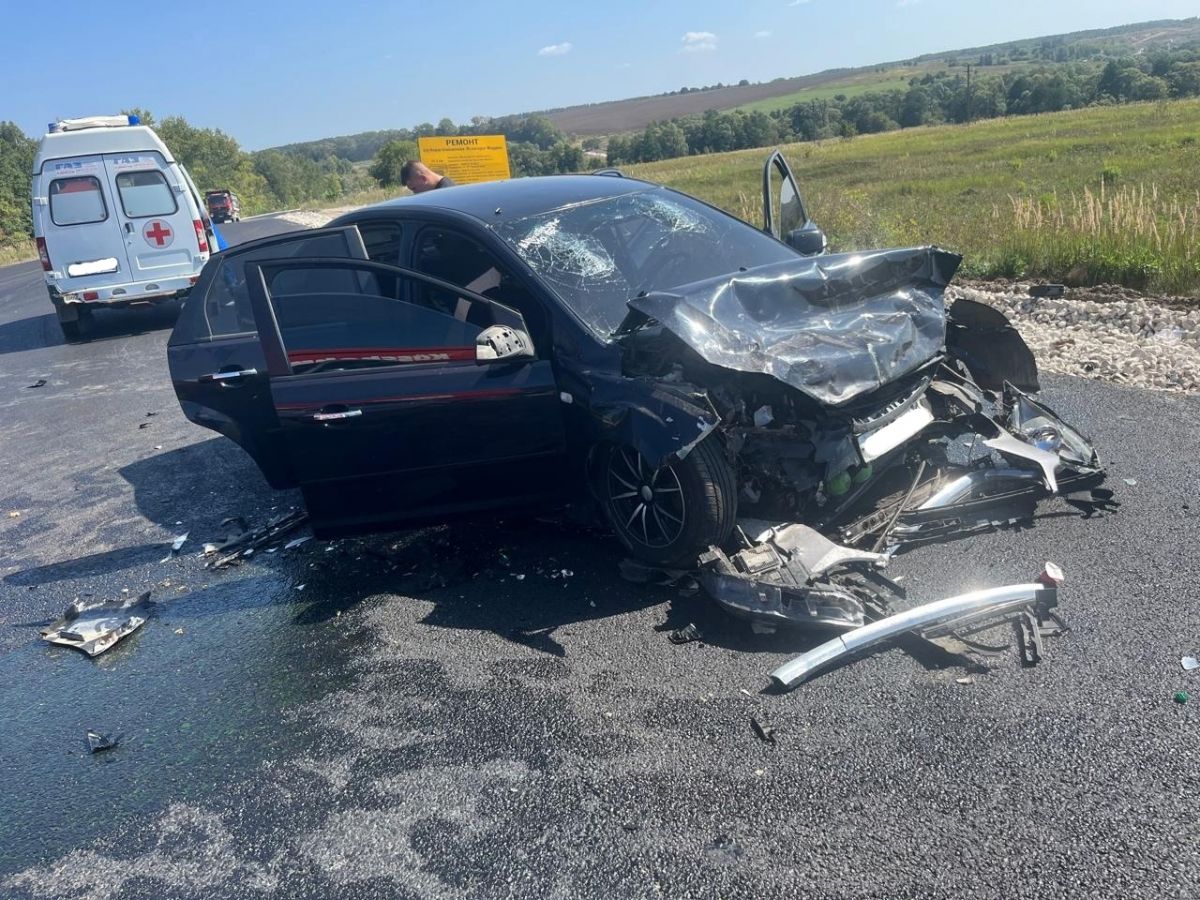 В аварии в Тульской области пострадали трое человек В аварии в Тульской области пострадали трое человек