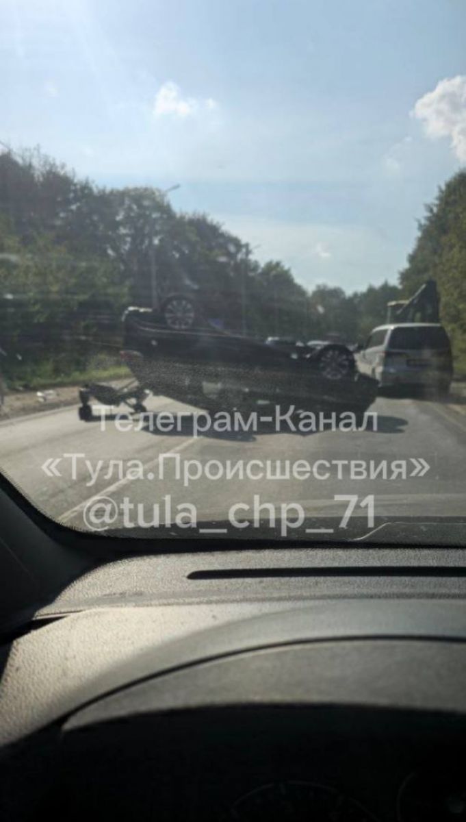На трассе в Туле пострадала женщина На трассе в Туле пострадала женщина