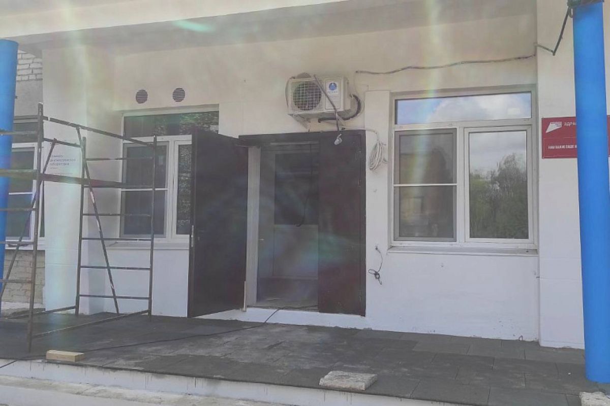 Капитальный ремонт лаборатории в Богородицке подходит к завершению Капитальный ремонт лаборатории в Богородицке подходит к завершению