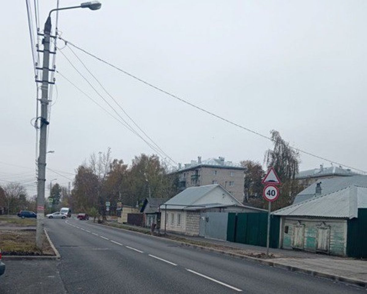 В Туле завершился ремонт улицы Курковой В Туле завершился ремонт улицы Курковой