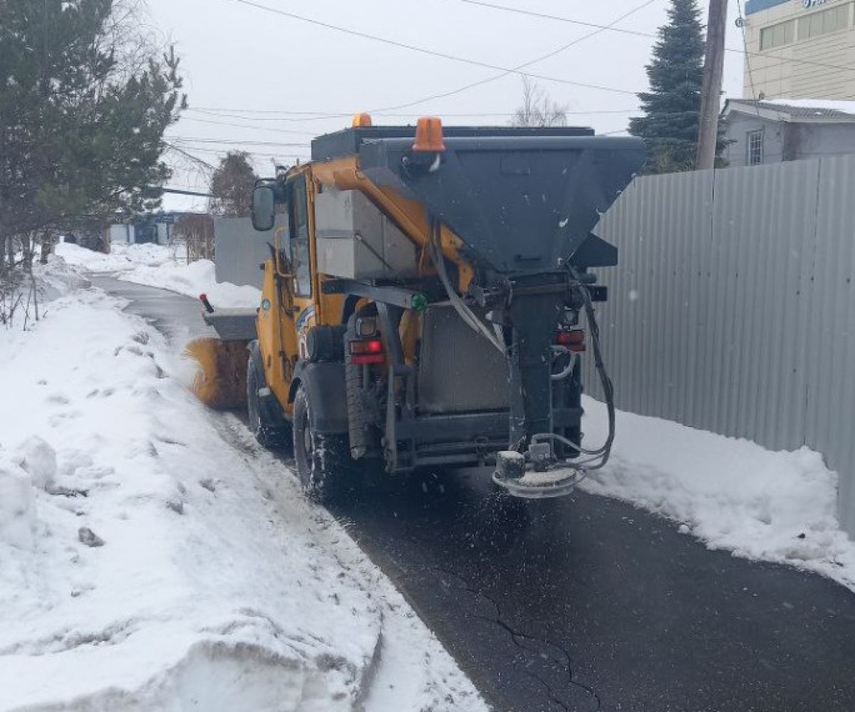 773 кубометра снега вывезли коммунальщики с улиц Тулы 773 кубометра снега вывезли коммунальщики с улиц Тулы