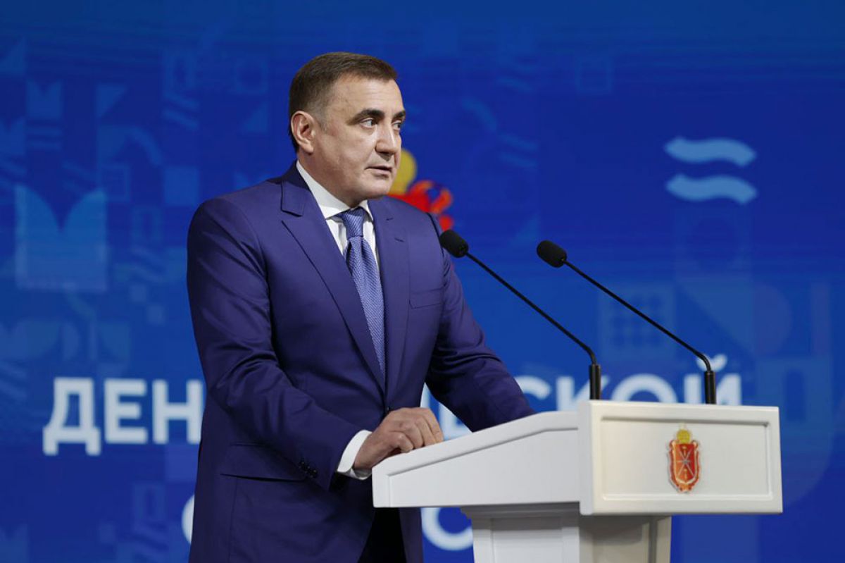 Алексей Дюмин приветствовал гостей Дня Тульской области на выставке «Россия» Алексей Дюмин приветствовал гостей Дня Тульской области на выставке «Россия»