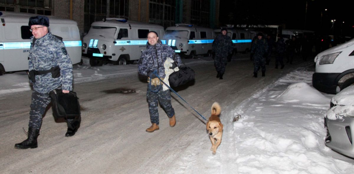 70 полицейских Тульской области вернулись с Северного Кавказа