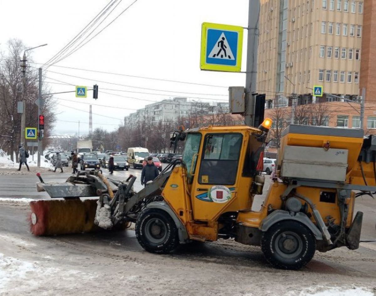 700 тонн противогололедных материалов израсходовали за сутки тульские  коммунальщики ТулаСМИ