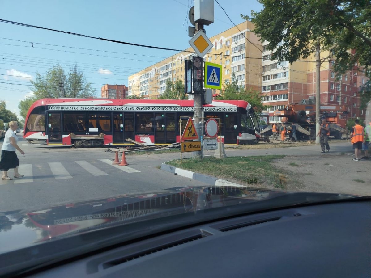 В Туле «Львенок» сошел с рельсов В Туле «Львенок» сошел с рельсов