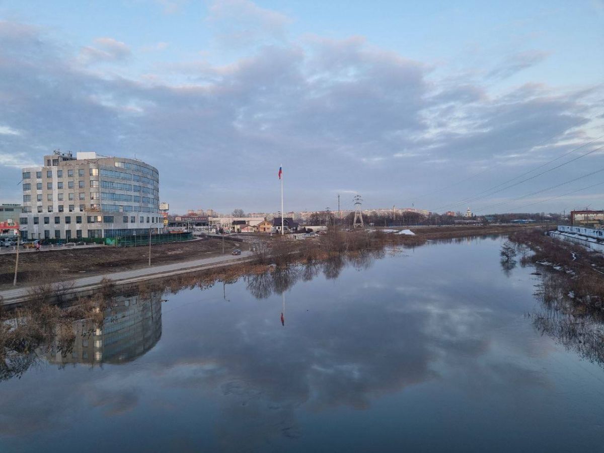 Вода в Упе в Туле поднялась на 2,2 метра Вода в Упе в Туле поднялась на 2,2 метра