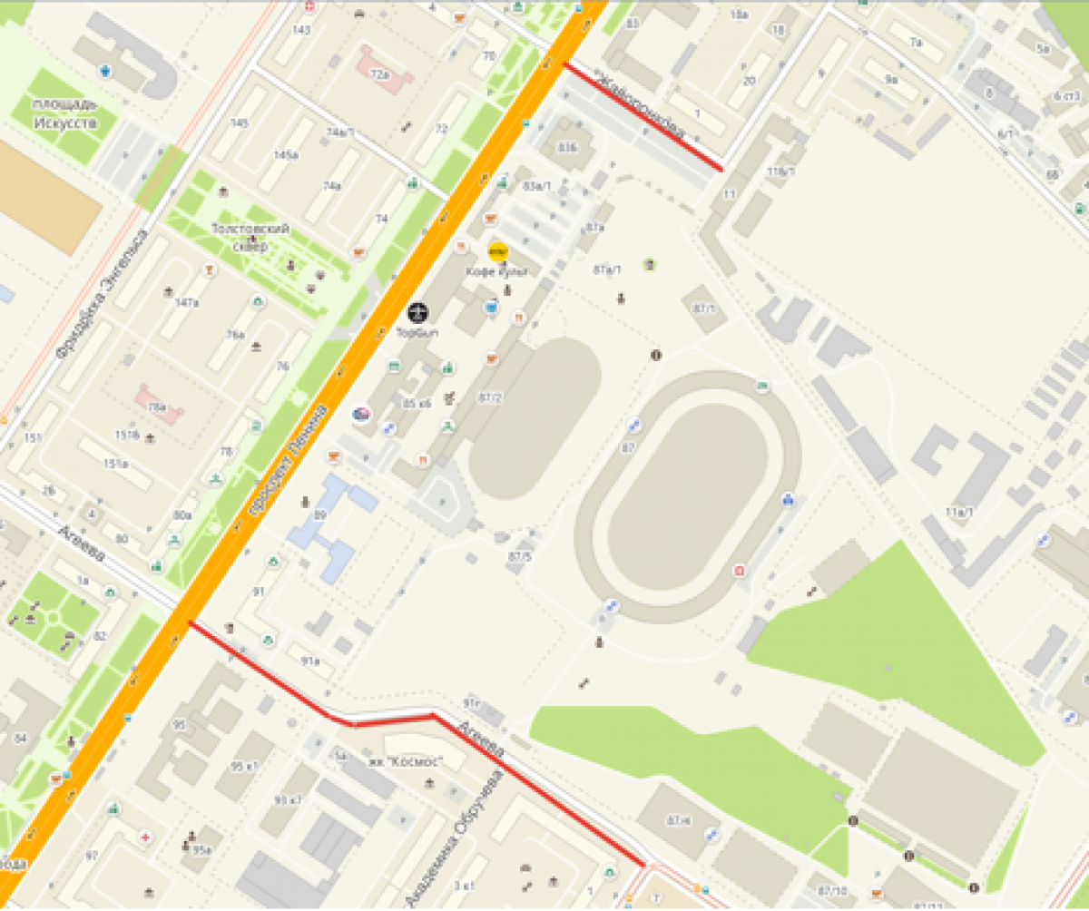 1 июня в Туле ограничат движение возле Центрального стадиона 1 июня в Туле ограничат движение возле Центрального стадиона