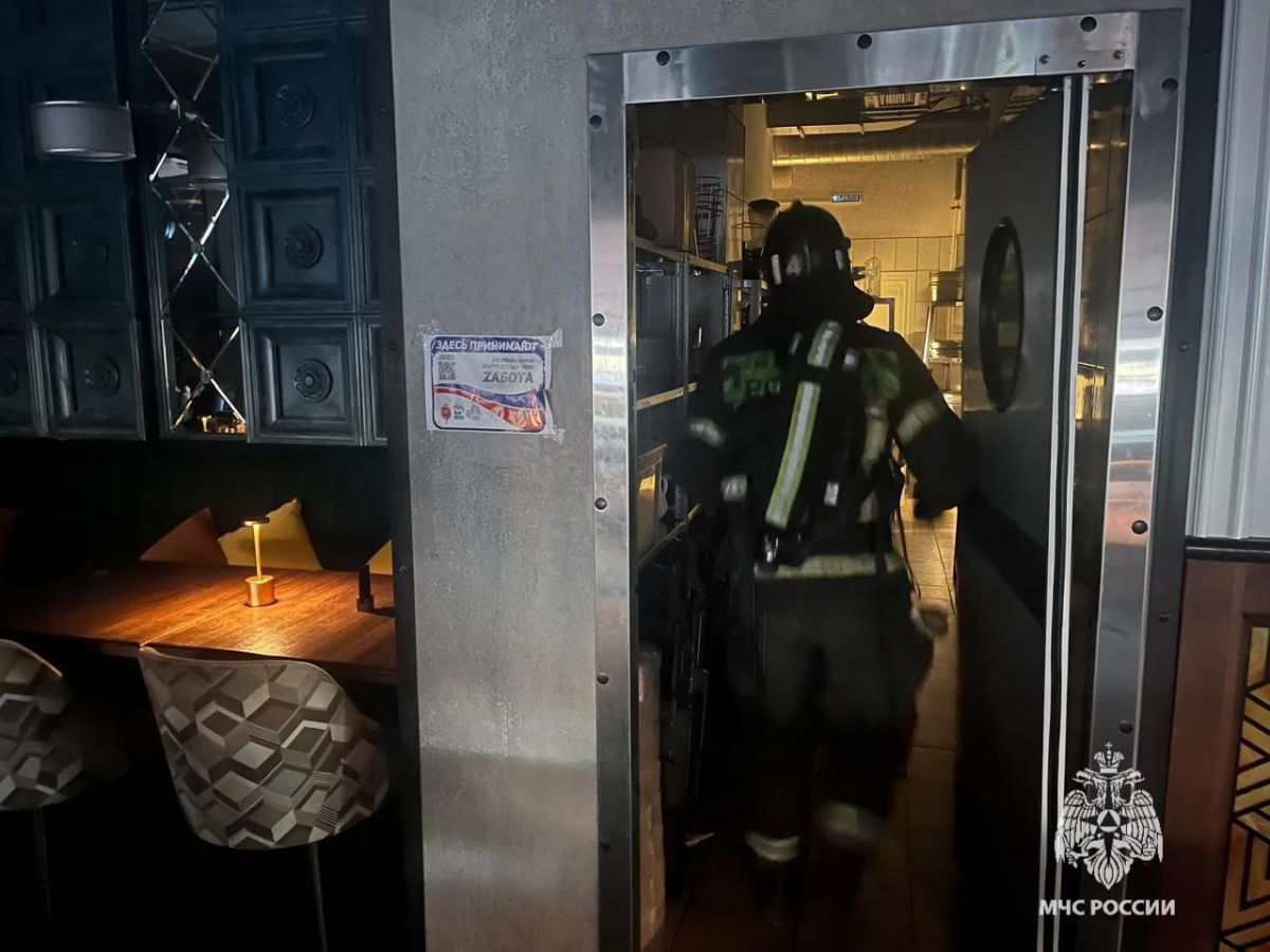 В Туле потушили ресторан В Туле потушили ресторан