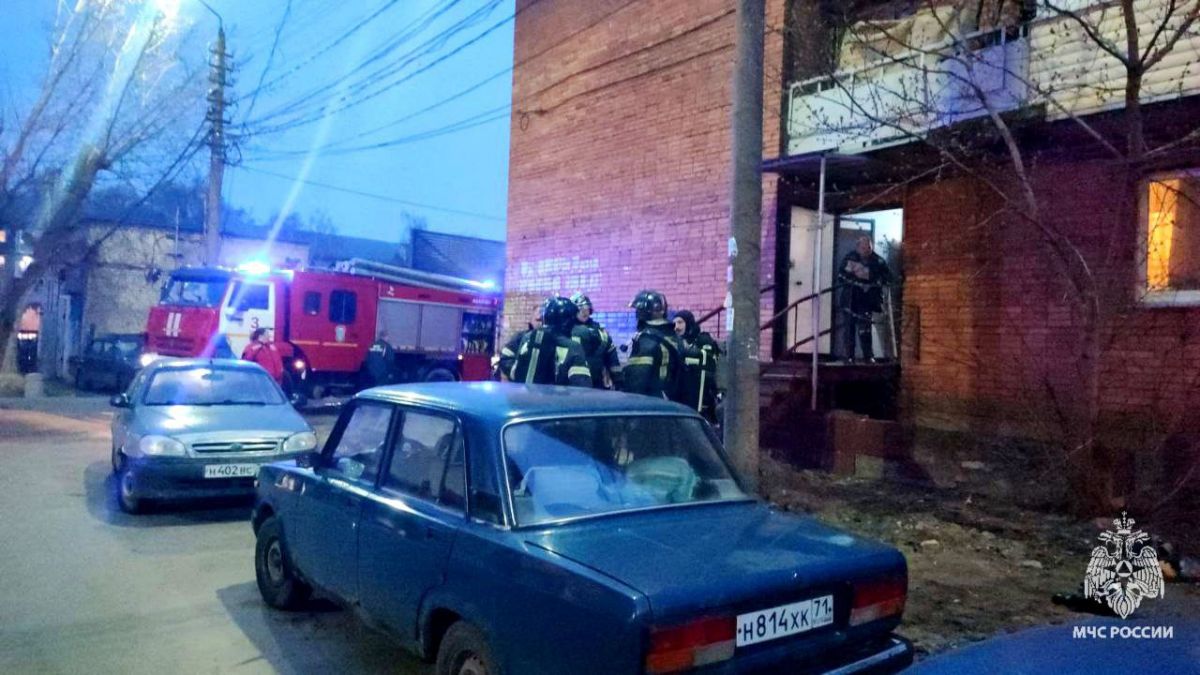 В Тульской области за сутки горели мусор и заброшка В Тульской области за сутки горели мусор и заброшка