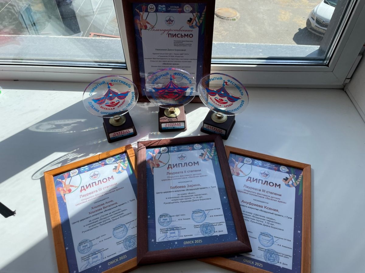 Тульские спортсменки взяли гран-при и призовые места на «Веселой арене» Тульские спортсменки взяли гран-при и призовые места на «Веселой арене»