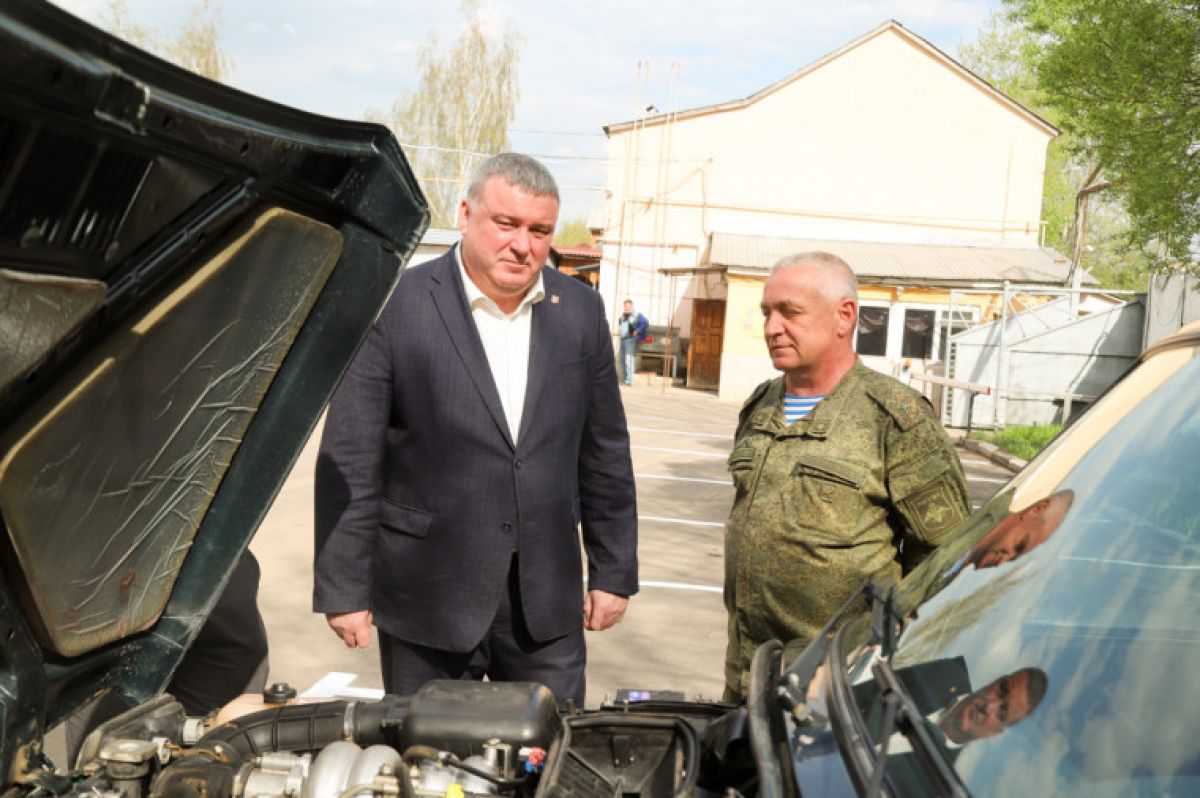 Глава администрации Тулы передал «Ниву» в зону спецоперации Глава администрации Тулы передал «Ниву» в зону спецоперации