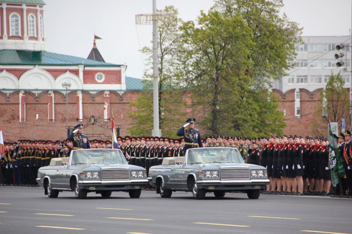 Парад Победы в Туле посетит рекордное количество человек Парад Победы в Туле посетит рекордное количество человек