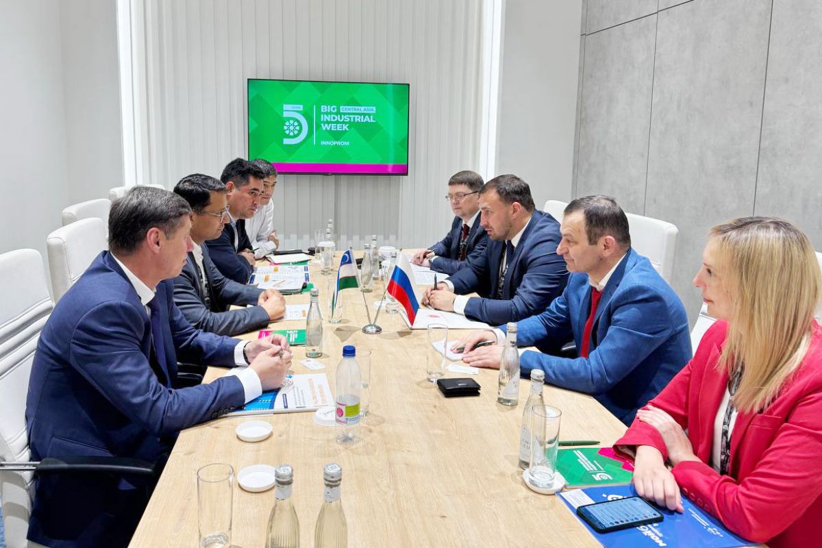 Тульская делегация на выставке в Узбекистане провела переговоры с потенциальными партнерами Тульская делегация на выставке в Узбекистане провела переговоры с потенциальными партнерами