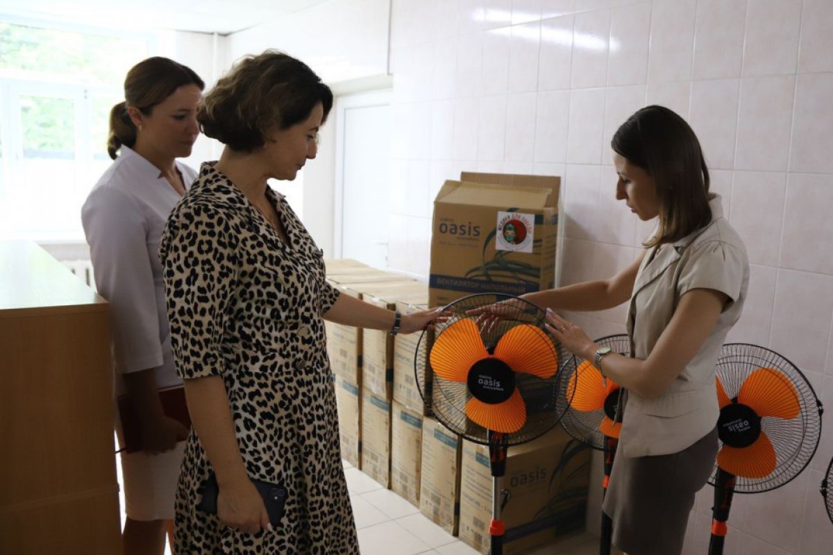 Анастасия Дементьева: «Наши бойцы – настоящие герои, которые с честью выполняют свой долг»