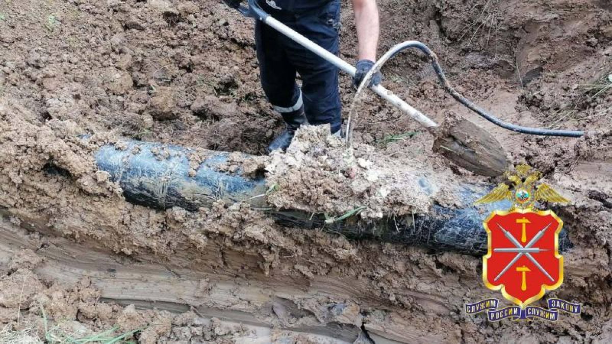 В Тульской области преступники врезались в магистральный нефтепровод и воровали дизельное топливо