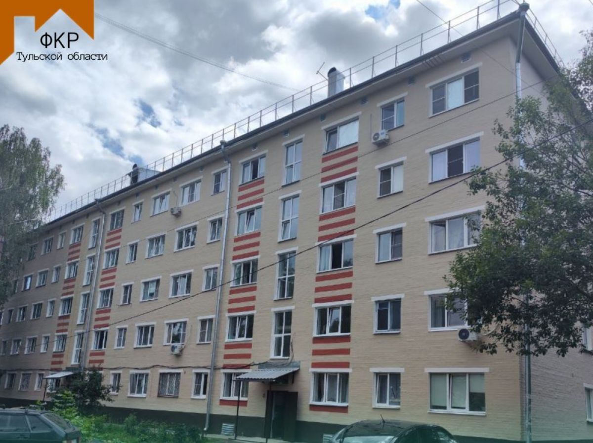 Пострадавший в результате атаки БПЛА дом на улице Металлургов в Туле полностью восстановлен