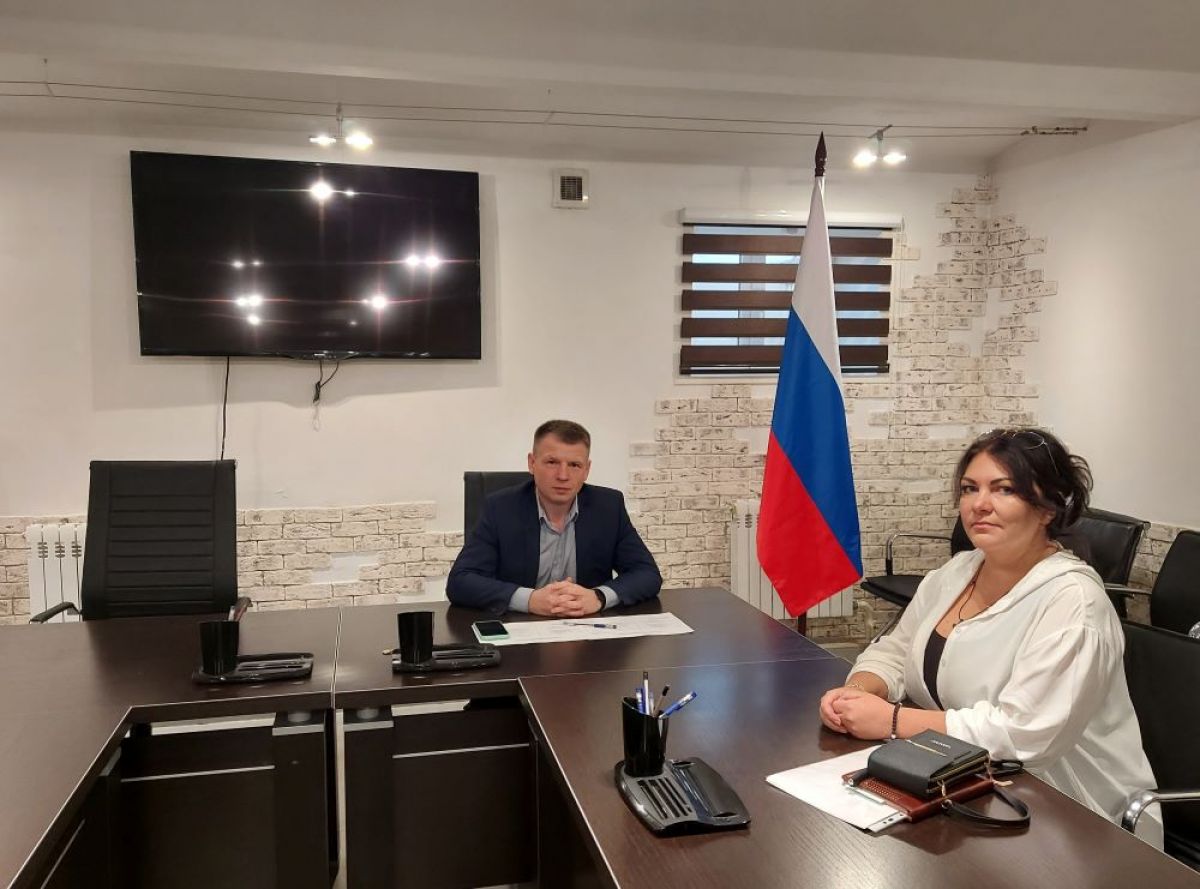 Александр Головин встретился с директором общественной организации «Вместе» Еленой Рябищук Александр Головин встретился с директором общественной организации «Вместе» Еленой Рябищук