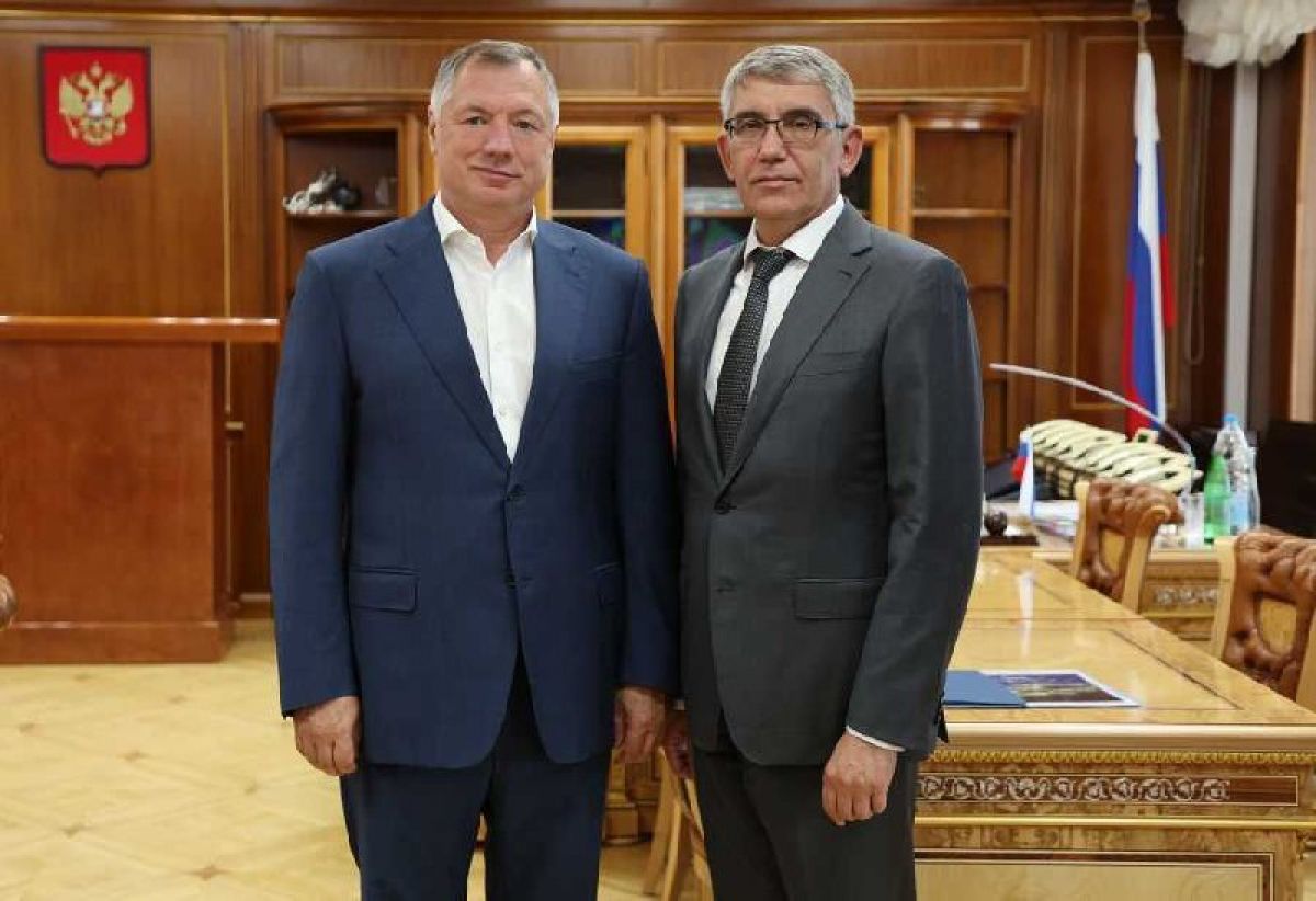 Марат Хуснуллин и Дмитрий Миляев обсудили развитие инфраструктуры Тульской области Марат Хуснуллин и Дмитрий Миляев обсудили развитие инфраструктуры Тульской области