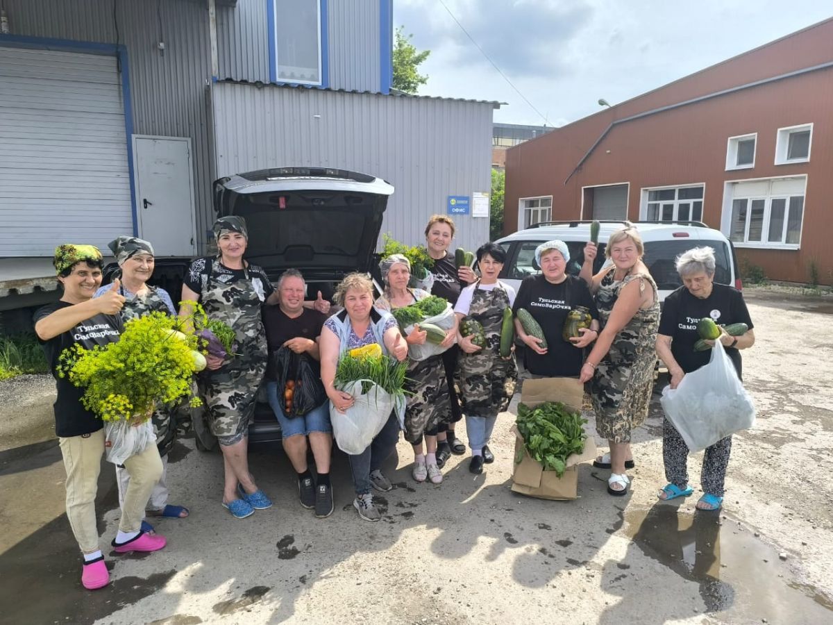 Теплоогаревцы выращивают овощи для приготовления сухих супов бойцам СВО