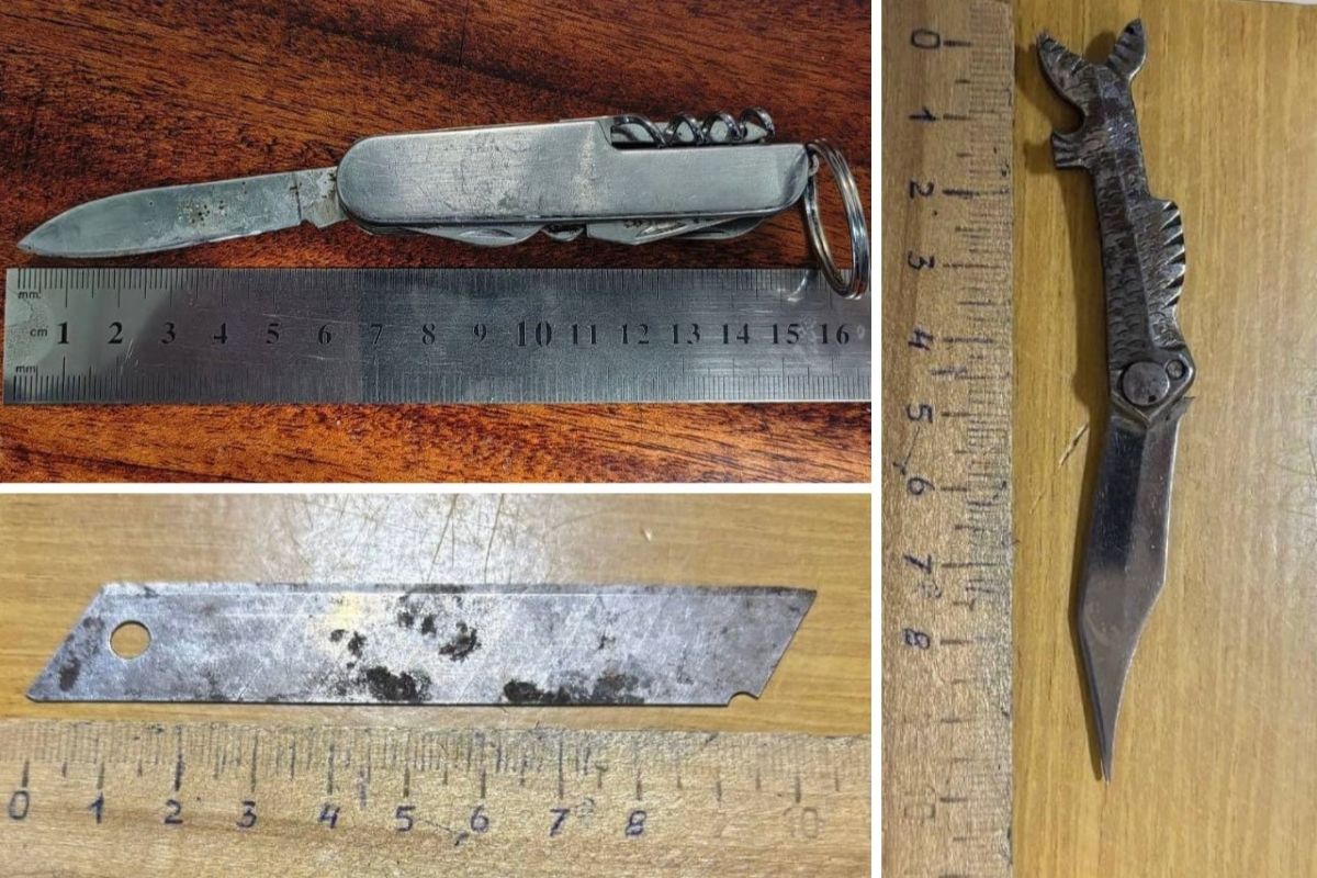 В два суда в Тульской области попытались пронести ножи В два суда в Тульской области попытались пронести ножи