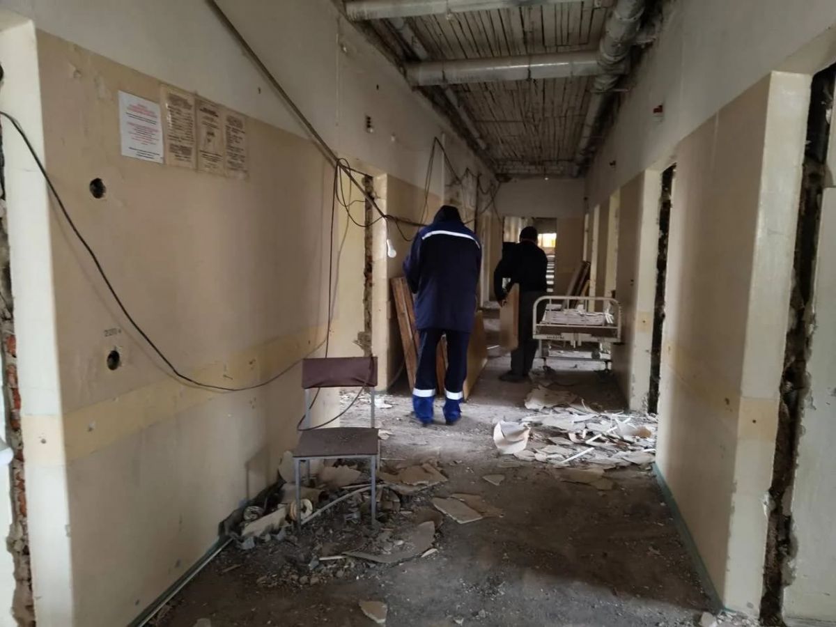 В Новомосковске начался капитальный ремонт инфекционного отделения больницы