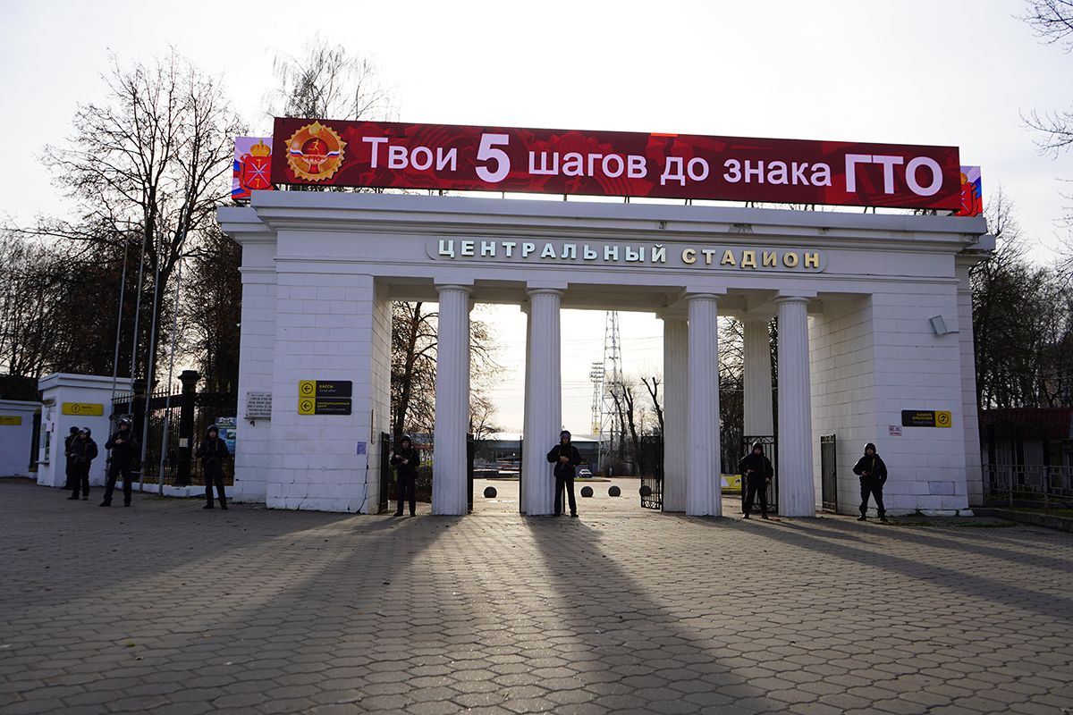 На Центральном стадионе в Туле прошли антитеррористические учения силовых структур