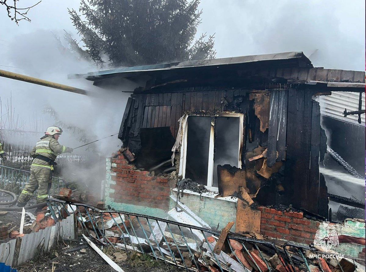Дом, дача и заброшка сгорели в Тульской области