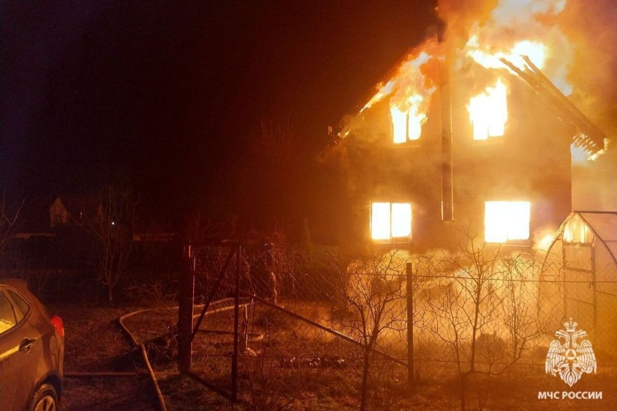 В Тульской области пенсионерка получила сильные ожоги в пожаре