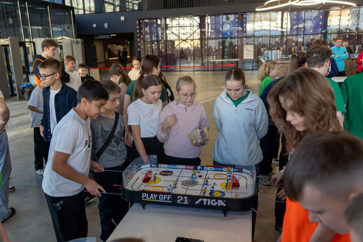 В Туле впервые провели турнир по настольному хоккею