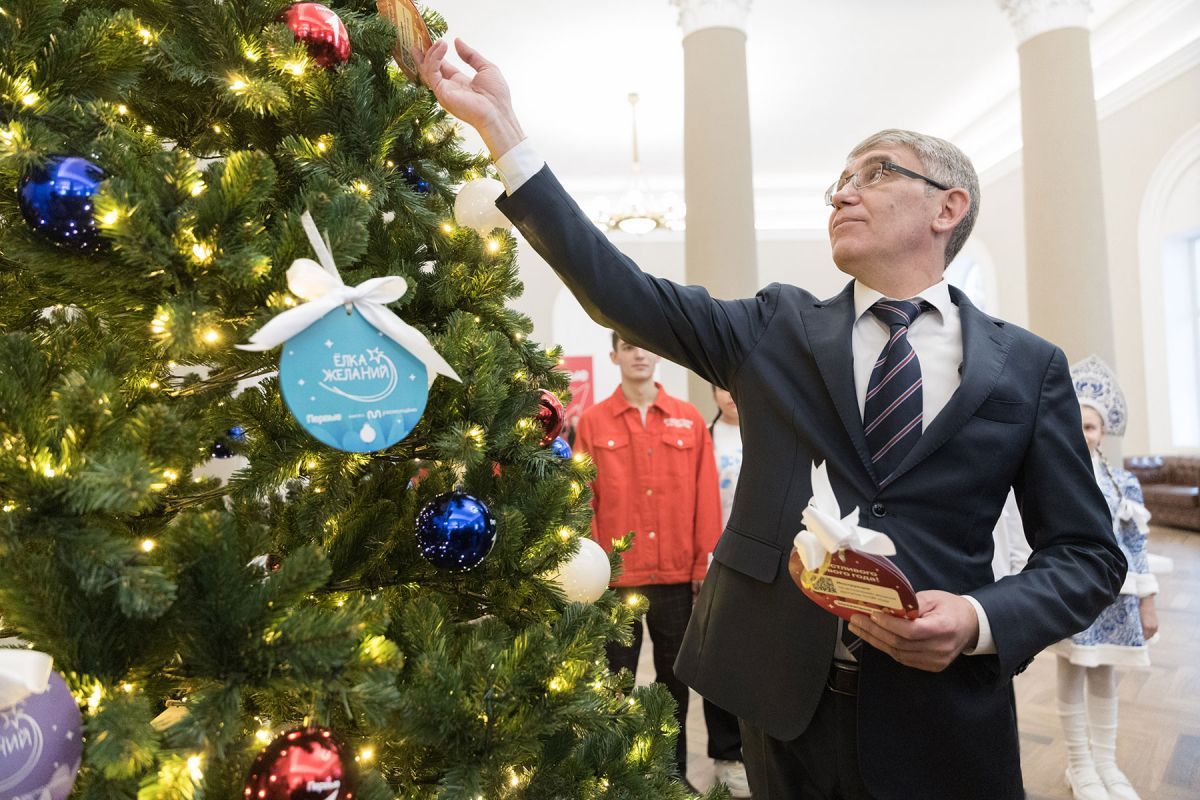 Еще одна юная тулячка получила подарок от губернатора в рамках акции «Елка желаний» Еще одна юная тулячка получила подарок от губернатора в рамках акции «Елка желаний»