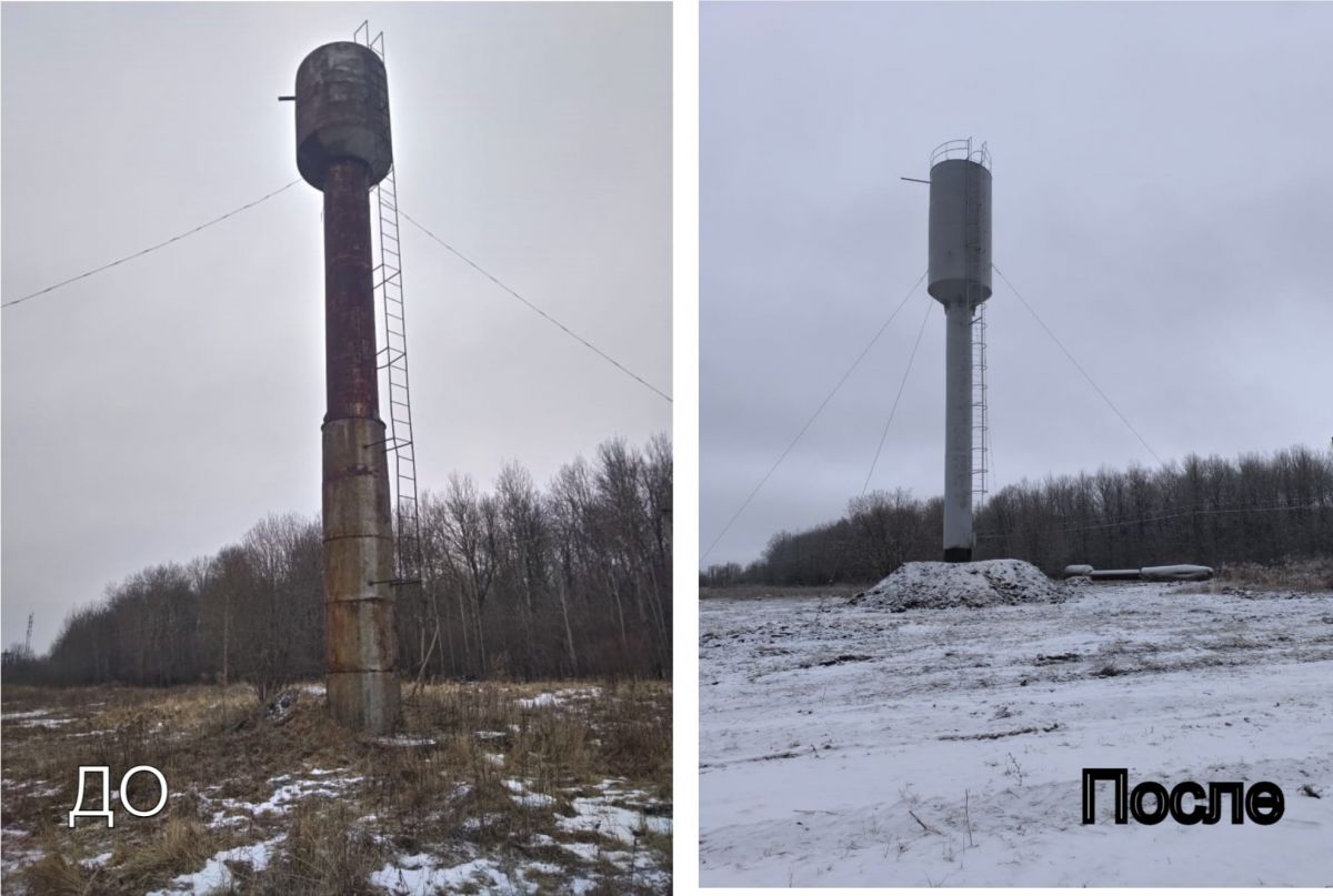 В Черни ввели в эксплуатацию новую водонапорную башню В Черни ввели в эксплуатацию новую водонапорную башню