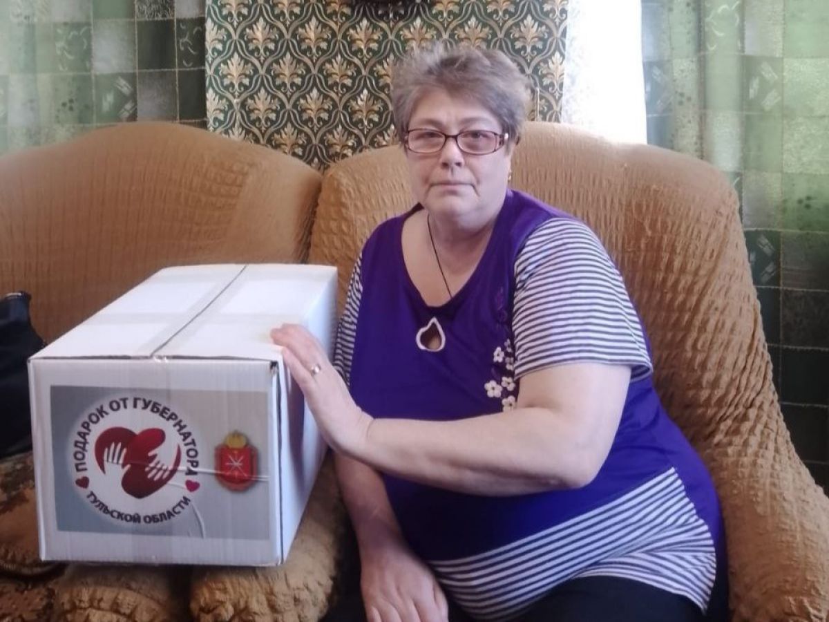 Одинокие пожилые из Тульской области получат подарочные наборы Одинокие пожилые из Тульской области получат подарочные наборы