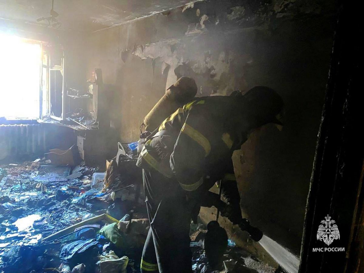 На пожаре в Тульской области пострадала 86-летняя женщина На пожаре в Тульской области пострадала 86-летняя женщина