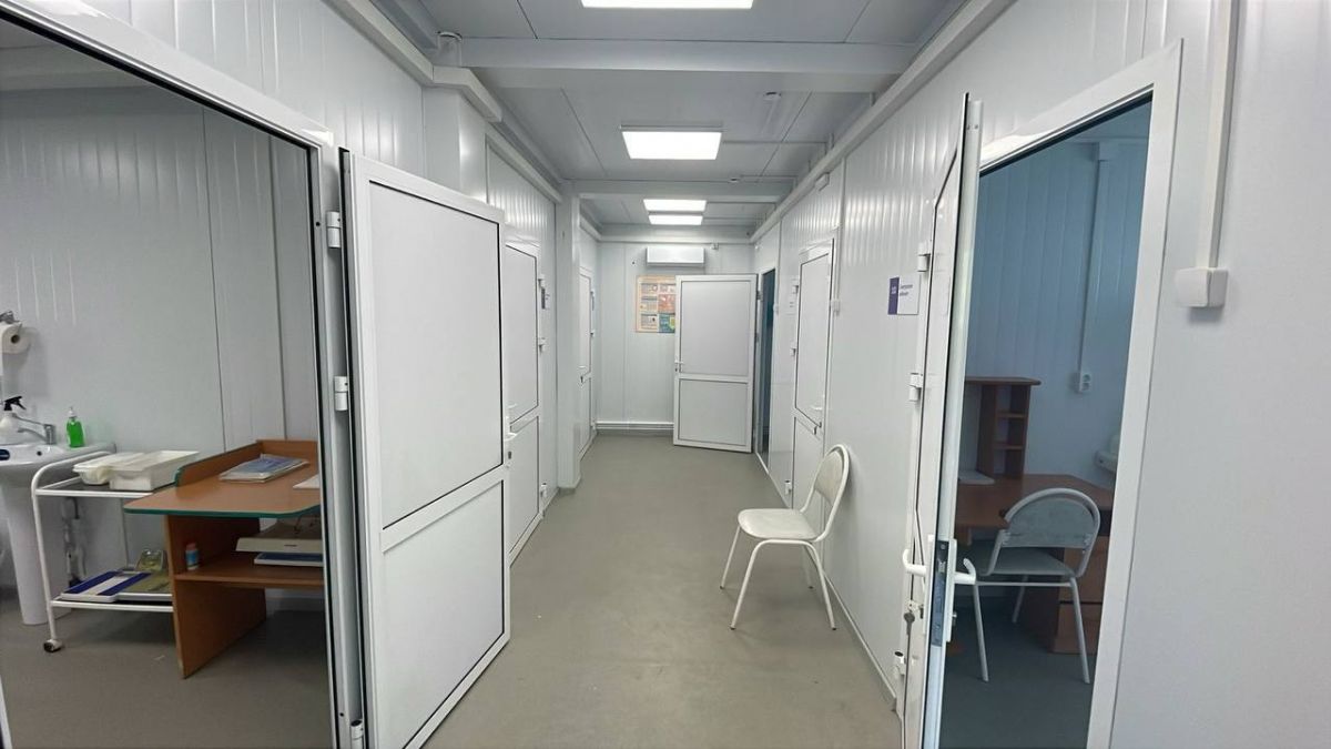 В Узловском районе Тульской области появился новый модульный ФАП В Узловском районе Тульской области появился новый модульный ФАП