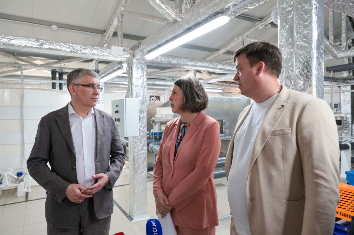 Губернатор Тульской области проверил ход модернизации в поселке Славном Губернатор Тульской области проверил ход модернизации в поселке Славном