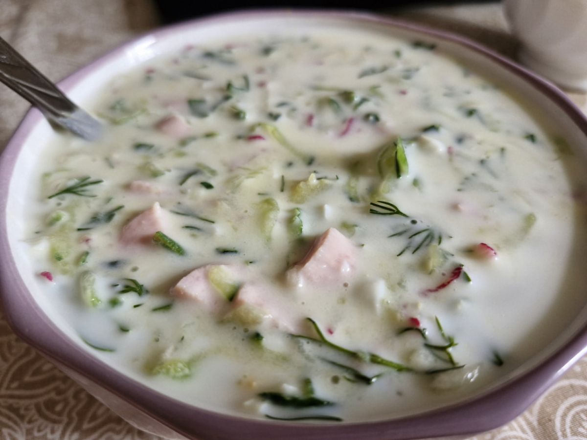 Бренд-шеф предлагает тулякам сделать окрошку с тархуном, соленьями и арбузной редькой