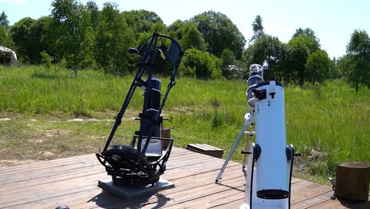 В Веневском районе установили самый большой телескоп в Центральной России В Веневском районе установили самый большой телескоп в Центральной России