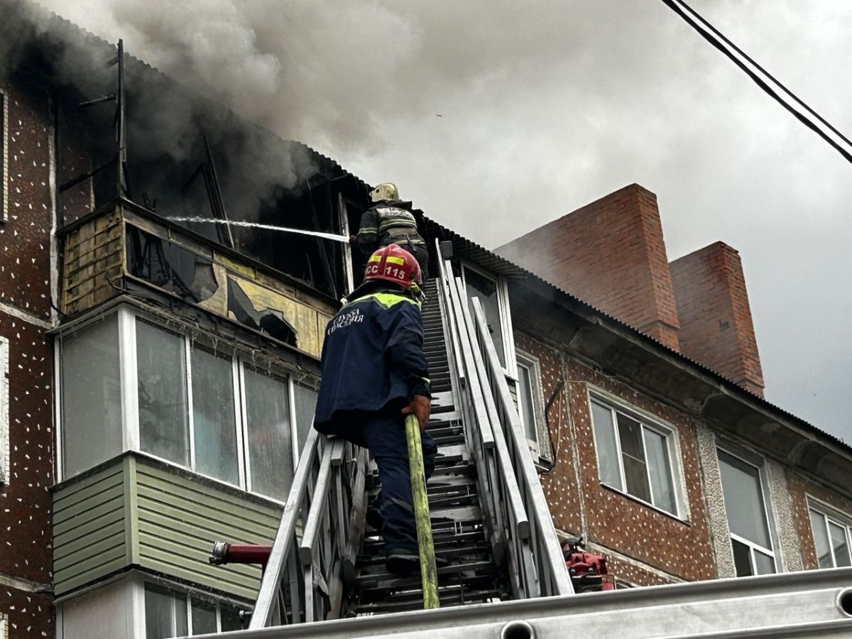 Следствие проводит проверку по факту гибели людей при пожаре в Туле