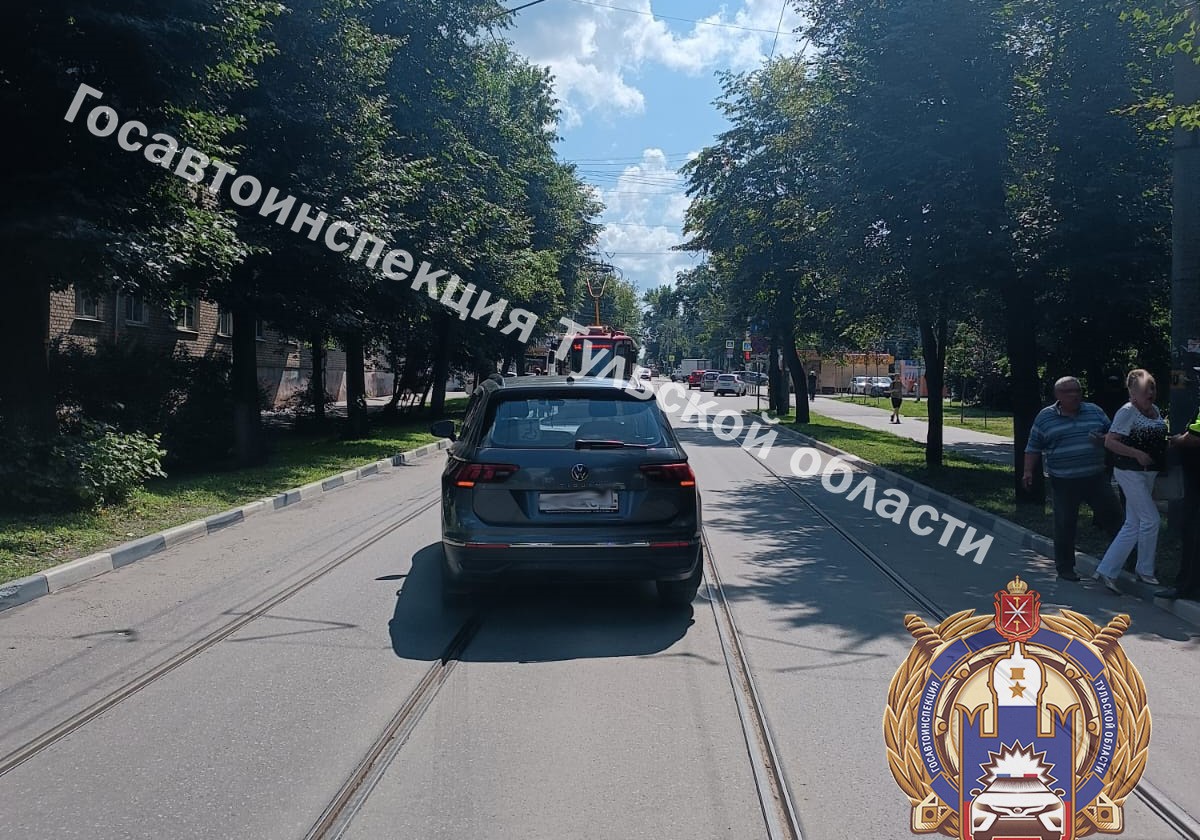 В Туле «Фольксваген» наехал на мальчика
