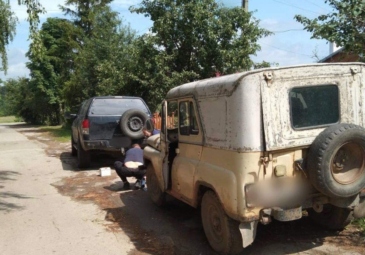 Из Ясногорского района в зону СВО отправлен автомобиль Из Ясногорского района в зону СВО отправлен автомобиль