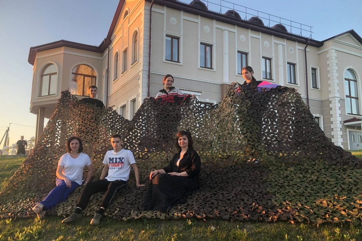 Ольга Челобитчикова: «Каждый узелок масксети - символ нашей сплочённости»