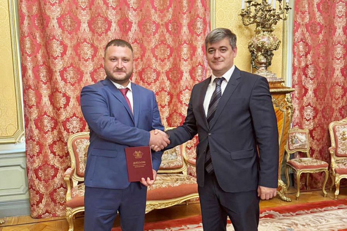 Участник СВО из Тульской области получил диплом МГИМО Участник СВО из Тульской области получил диплом МГИМО