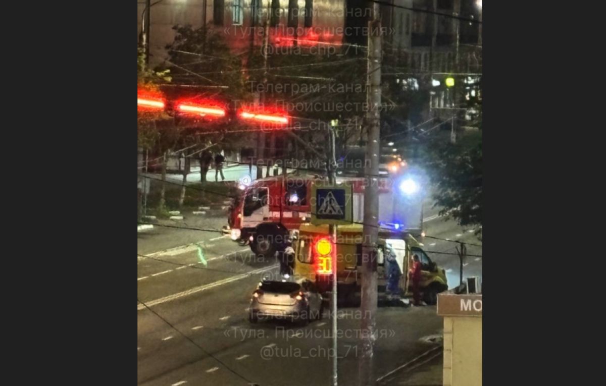 В Туле пьяный бесправный водитель не смог совладать с авто В Туле пьяный бесправный водитель не смог совладать с авто