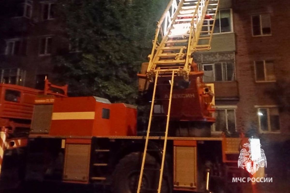 В Тульской области спасатели ликвидировали три пожара за минувшие сутки